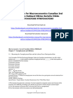 Macroeconomics Canadian 2Nd Edition Hubbard Test Bank Full Chapter PDF