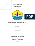 Makalah Viktimologi - Ahmad Hefrizal Andriansyah (2000874201195)