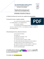 Trabalho - 2º Bimestre - Direito Civil - Pessoa Jurídica