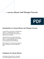 Caissons Disease and Nitrogen Narcosis