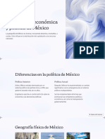 La Geografia Economica y Politica de Mexico