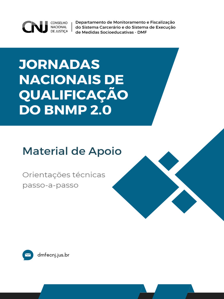 Orientações para o BNMP 2.0 | PDF | Justiça | Crime e Violência