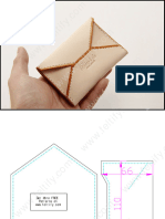 Mini Envelope Leather CardCoin Wallet Pattern PDF 1