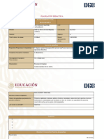 Formato de Planeación Didáctica Progresion 1