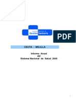 Informe Anual SNS2005 Ingesa