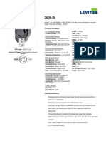Product Spec or Info Sheet - 2620-B (L6-30R)
