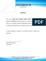 Carta Laboral