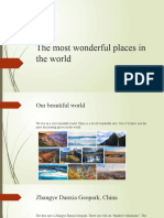 The Most Wonderful Places in The World