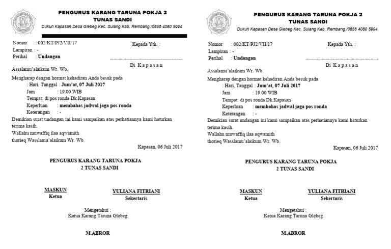 Undangan Takbir Keliling Pdf Free Pdf