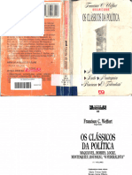 RIBEIRO, Renato Janine. Hobbes o Medo e A Esperança. in WEFFORT, Francisco (Org.) - Os Clássicos Da Política. 2001. P. 51-77