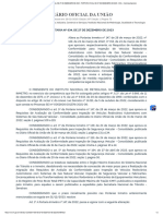 Portaria Inmetro 634 de 2023 - Extensão de Prazo Da Protarias 147 149 e 153