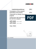 Apr 4920 Operator Manual With Hatz