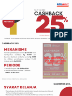 (PPTX Ver.) Cashback 25%