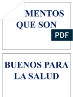 Alimentos Que Son Buenos para La Salud