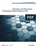 Developing An Operational Technology and Information Technology Incident Response Plan