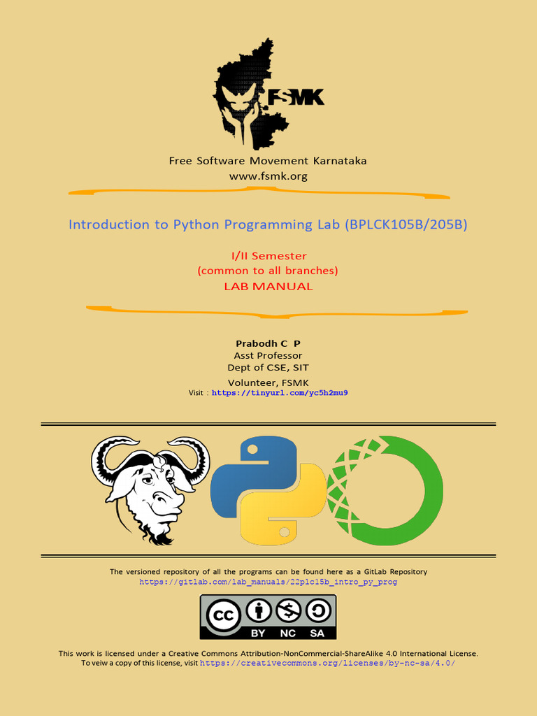 Python Lab Manual Updated | PDF | Zip (File Format) | Text File