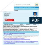 Admit Letter For Online Certificate in International Trade Finance Examination - Mar 2024 Candidate Details