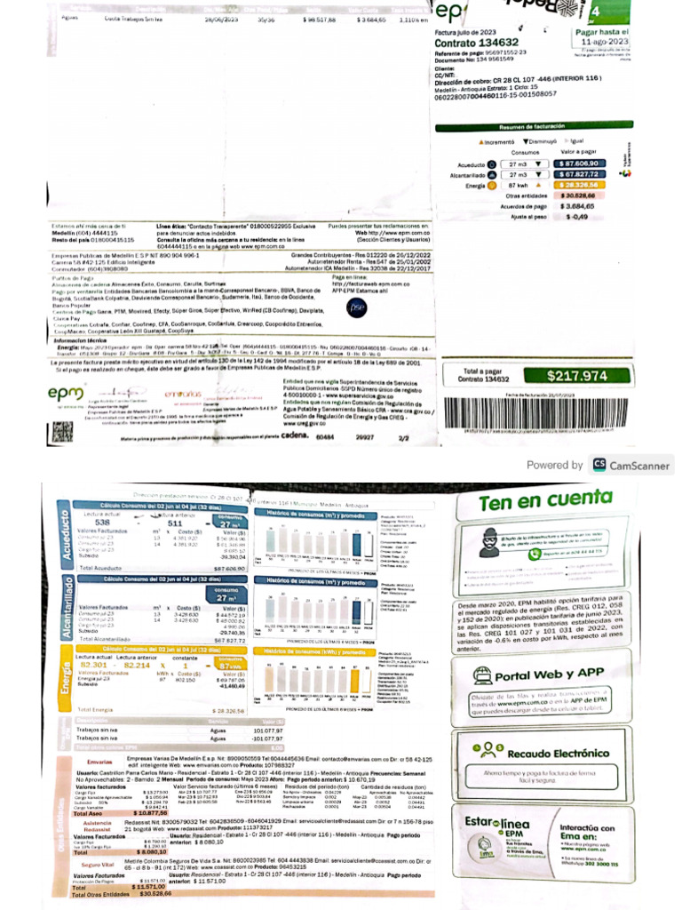 SERVICIOS PARA TUS CUENTAS PERSONALES visual data 2