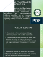 Las Buenas Prácticas de Manufactura (BPM)