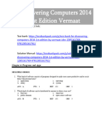 Discovering Computers 2014 1St Edition Vermaat Test Bank Full Chapter PDF