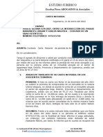 Contesto Carta Notarial