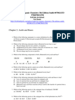 Download Test Bank For Organic Chemistry 5Th Edition Smith 0078021553 9780078021558 full chapter pdf