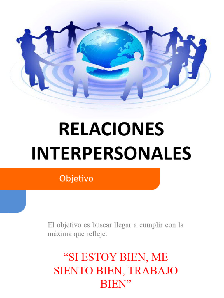 Mejora tus Relaciones Interpersonales | PDF | Liderazgo | Conceptos ...