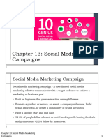 Chapter 13 - Social Media Marketing Campaigns