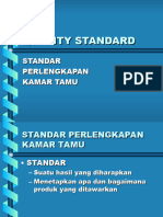 Chapter 5 Quality Standard Perlengkapan Kamar
