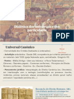 Universais. Esquema Das Aulas Relativo Aos PDFs 4, 5 e 6.