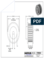 3709N44 - at Series Timing Belt Pulley