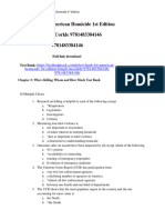 Test Bank For American Homicide 1St Edition Hough Mccorkle 9781483384146 9781483384146 Full Chapter PDF