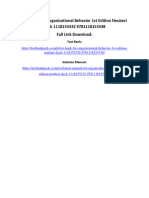 Test Bank For Organizational Behavior 1St Edition Neubert Dyck 1118153332 9781118153338 Full Chapter PDF
