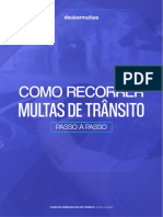 Como Recorrer Multas de Trânsito em 3 Passos Com Links