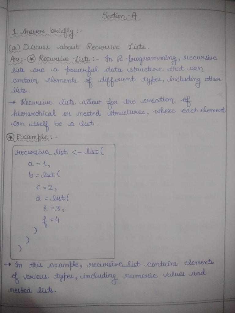 R Programming Imp Questions | PDF