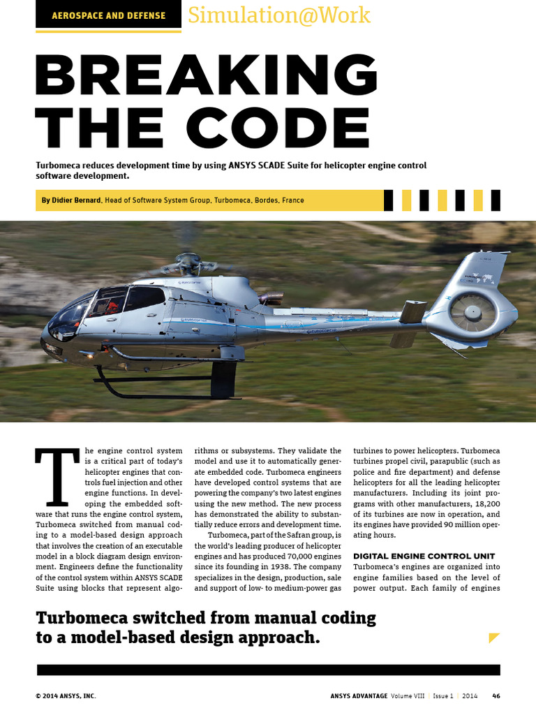 Breaking The Code Aerospace AA V8 I1 | PDF | Formal Verification | Engines