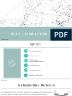 Lec-4 Ion Implantation