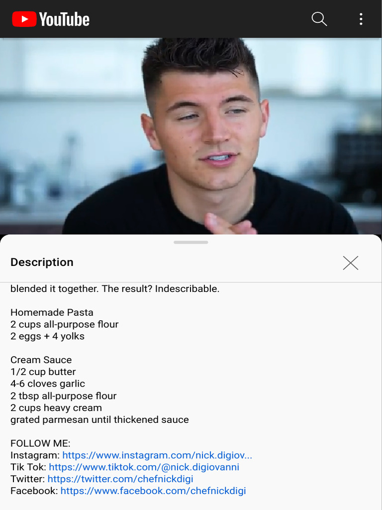 Parmesan Cheese Wheel Pasta - YouTube | PDF