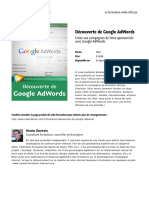 Decouverte de Google Adwords