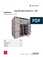 Onegear Medium Voltage Smc-50 Motor Controller (10 15 KV) Specifications