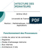 Archi Des Ordinateurs ProcesseurAssembleur JV-1