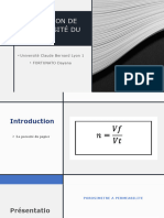 Estimation de La Porosité Du Papier