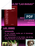 Aristófanes-Comedia Las Ranas.