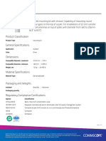 MC-MNT-TOP-2 Product Specifications