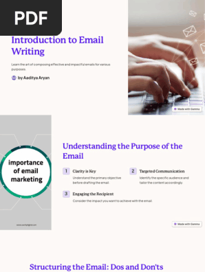 Email Writing 
