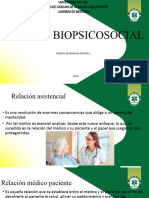 Relación Asistencial y Modelo Biopsicosocial