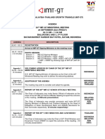 Agenda 29th IMT-GT MM A.O 25 Sept 2023