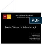 Teoria Administração Clássica