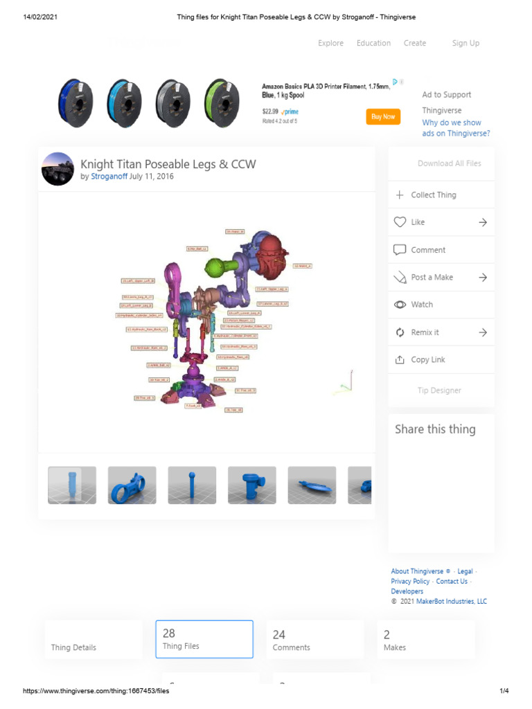 Notice Knight Titan Poseable Leg | PDF | Software | Computing