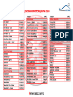 Price List 2024